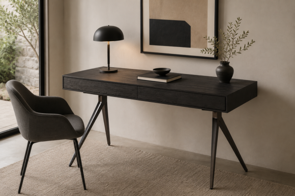 ESCRITORIO MAJESTI NEGRO 130