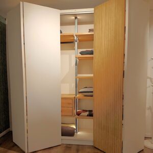 ARMARIO 4 PUERTAS PLEGABLES