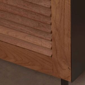 MUEBLE TV MALLORQUINA TECA MACIZA