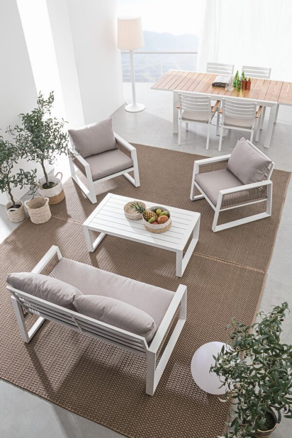 SET EXTERIOR SOFA, SILLONES + MESA - Imagen 4