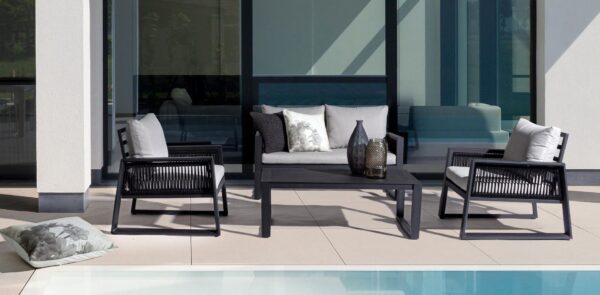 SET EXTERIOR SOFA, SILLONES + MESA - Imagen 7