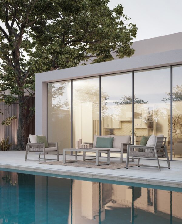 SET EXTERIOR SOFA, SILLONES + MESA - Imagen 6