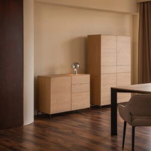 APARADOR ALTO NEW VIOK MADERA DE ROBLE