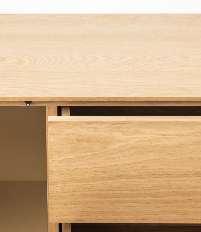 MUEBLE APARADOR NEW VIOK MADERA DE ROBLE - Imagen 2