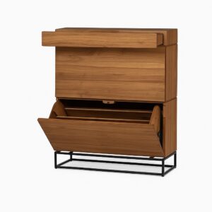 ZAPATERO DE MADERA DE TECA