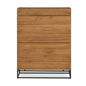 ZAPATERO DE MADERA DE TECA