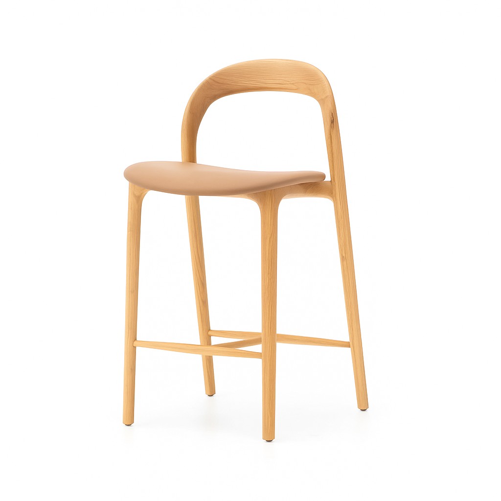 TABURETE KEULA MADERA DE ROBLE