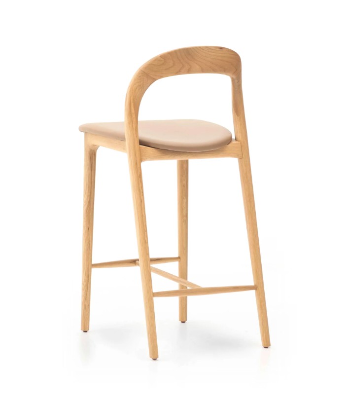 TABURETE KEULA MADERA DE ROBLE - Imagen 4