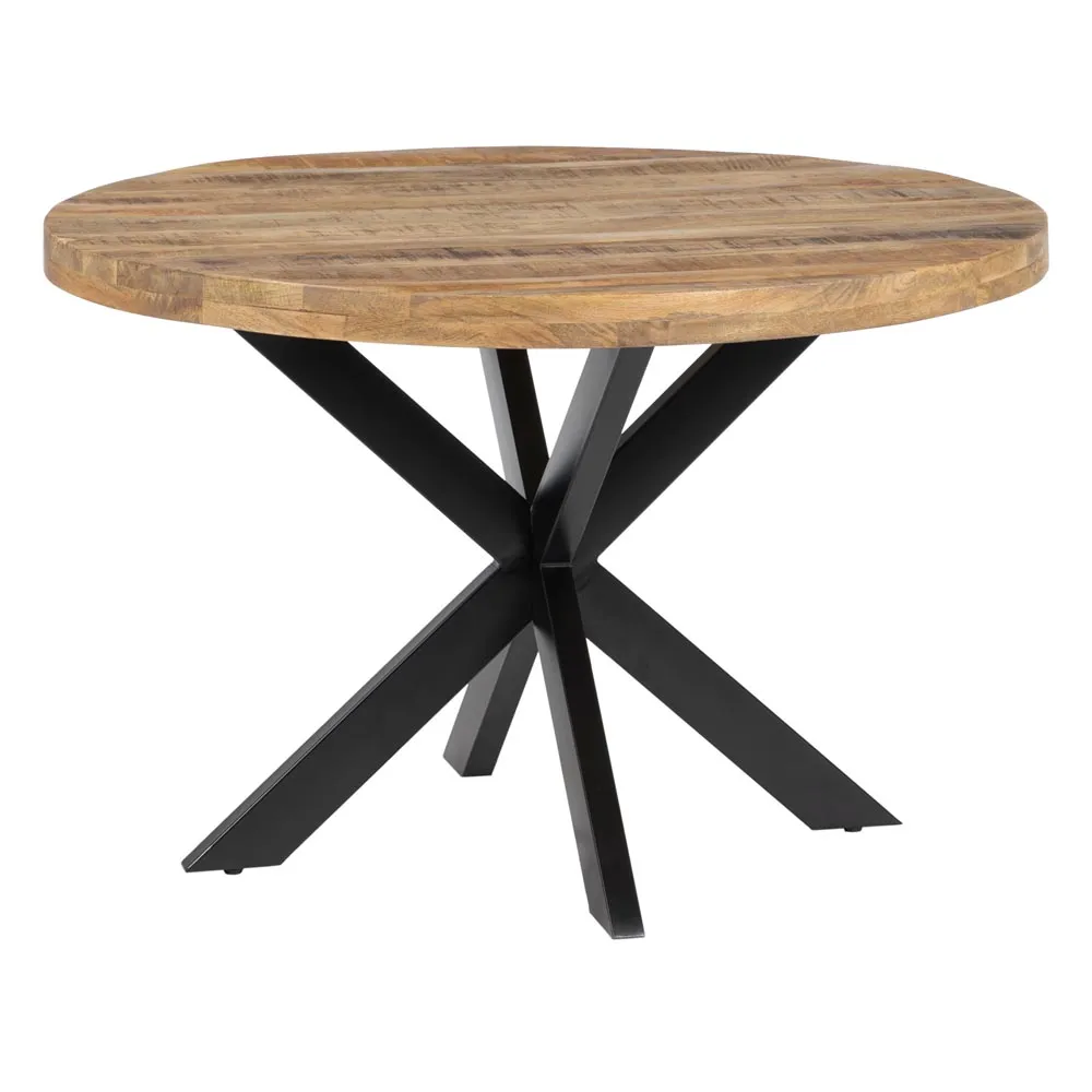 MESA MADERA MACIZA ROUND