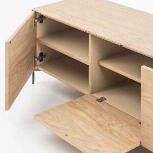 MUEBLE T.V NEW VIOK MADERA DE ROBLE