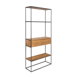 ESTANTERIA ONETWO METAL MADERA DE TECA