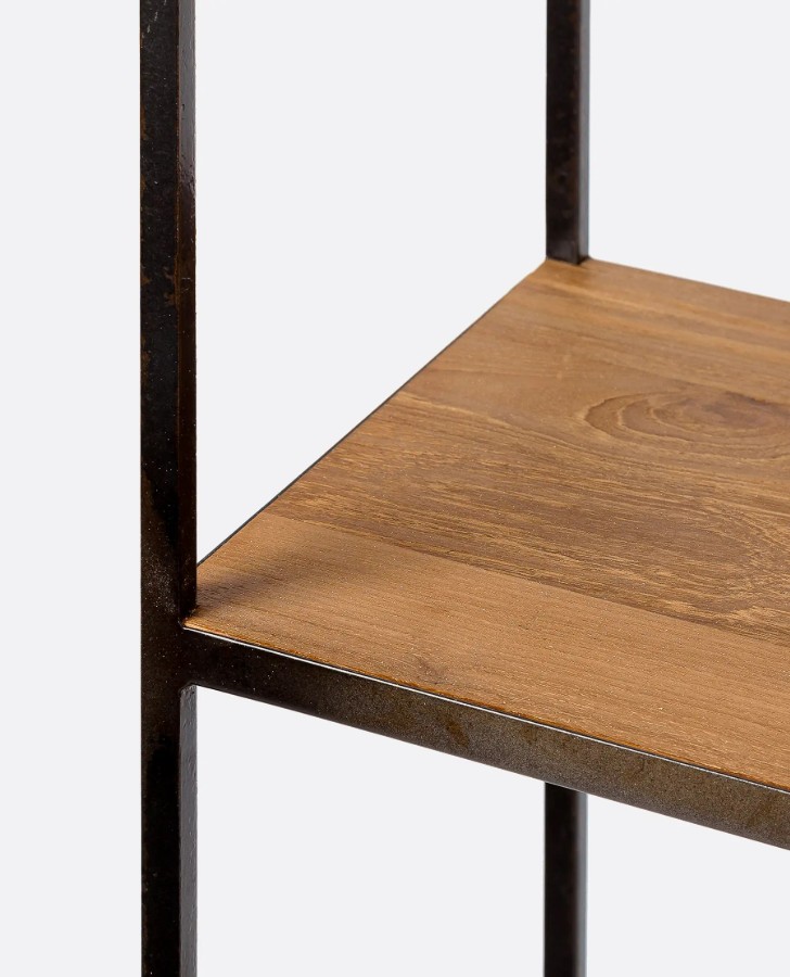 ESTANTERIA ONETWO METAL MADERA DE TECA - Imagen 4