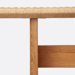 BANCO UBUD DE MADERA DE TECA Y CUERDA