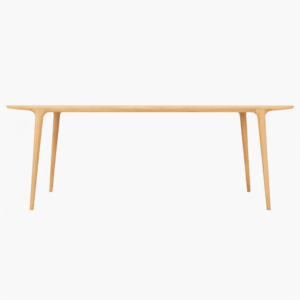 MESA DE COMEDOR FAWN ROBLE MACIZO