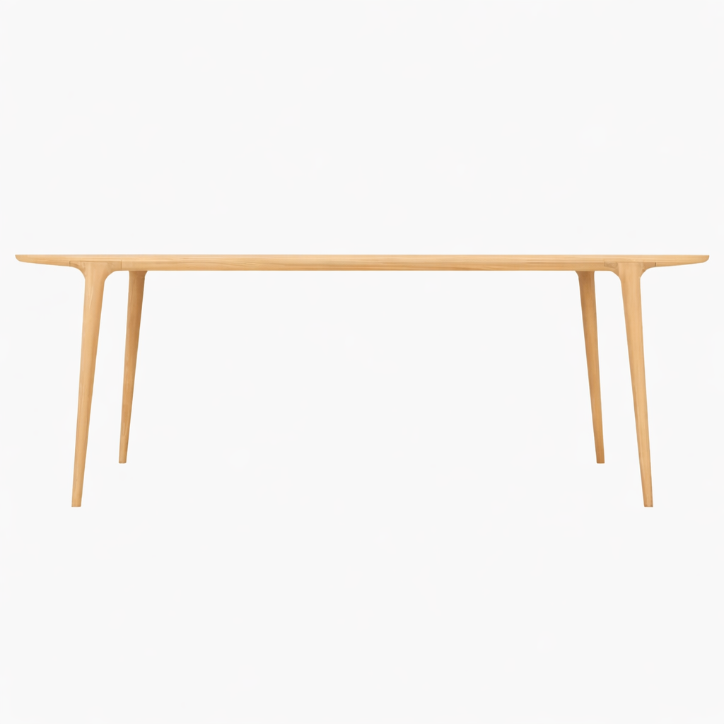 MESA DE COMEDOR FAWN ROBLE MACIZO - Imagen 6