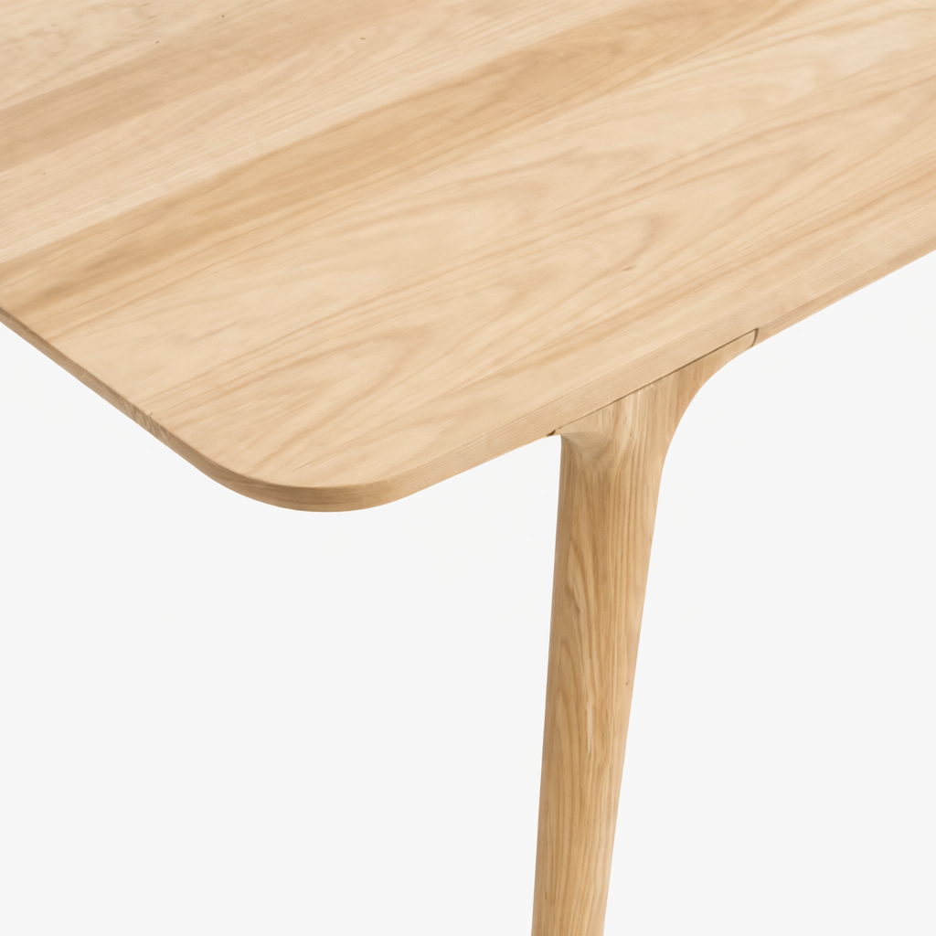 MESA DE COMEDOR FAWN ROBLE MACIZO - Imagen 4