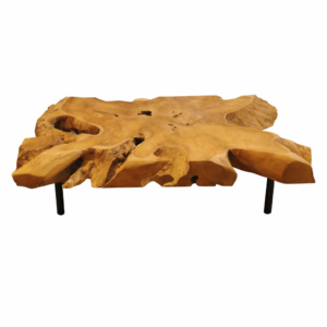 MESA DE CENTRO ROOT TECA MACIZA
