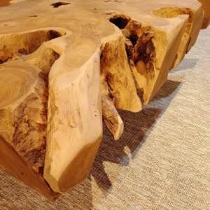 MESA DE CENTRO ROOT TECA MACIZA