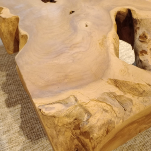 MESA DE CENTRO ROOT TECA MACIZA