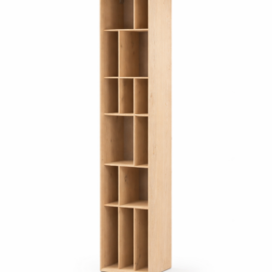 ESTANTERIA EPURE ROBLE NATURAL CON RESINA DE CEMENTO