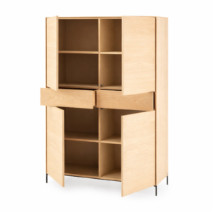 APARADOR ALTO NEW VIOK ROBLE NATURAL