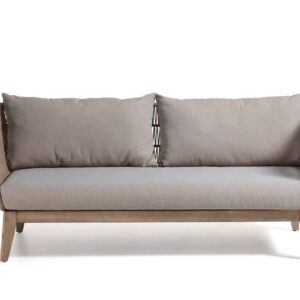 SOFA DE EXTERIOR BELL MADERA MACIZA DE EUCALIPTO Y CUERDA