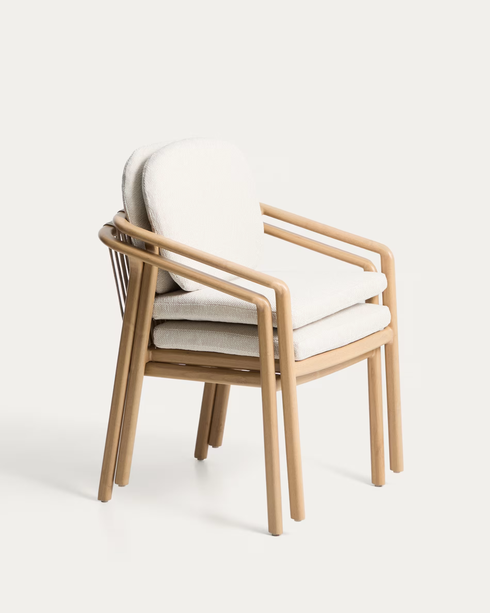 PRECIO ESPECIAL SET DE MESA MIRTIA Ø148 cm Y 6 SILLAS SIRTIE - Imagen 6
