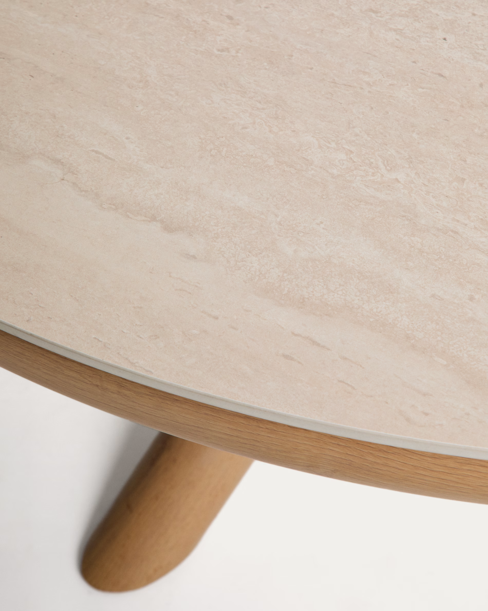 PRECIO ESPECIAL SET DE MESA MIRTIA Ø148 cm Y 6 SILLAS SIRTIE - Imagen 4