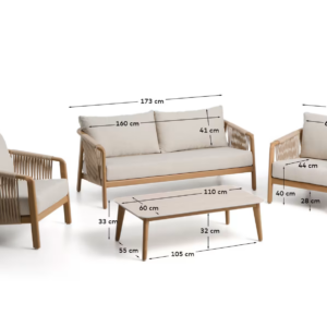 PRECIO ESPECIAL SET DE EXTERIOR SIRTE