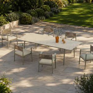 MESA PORCELANICA NARA