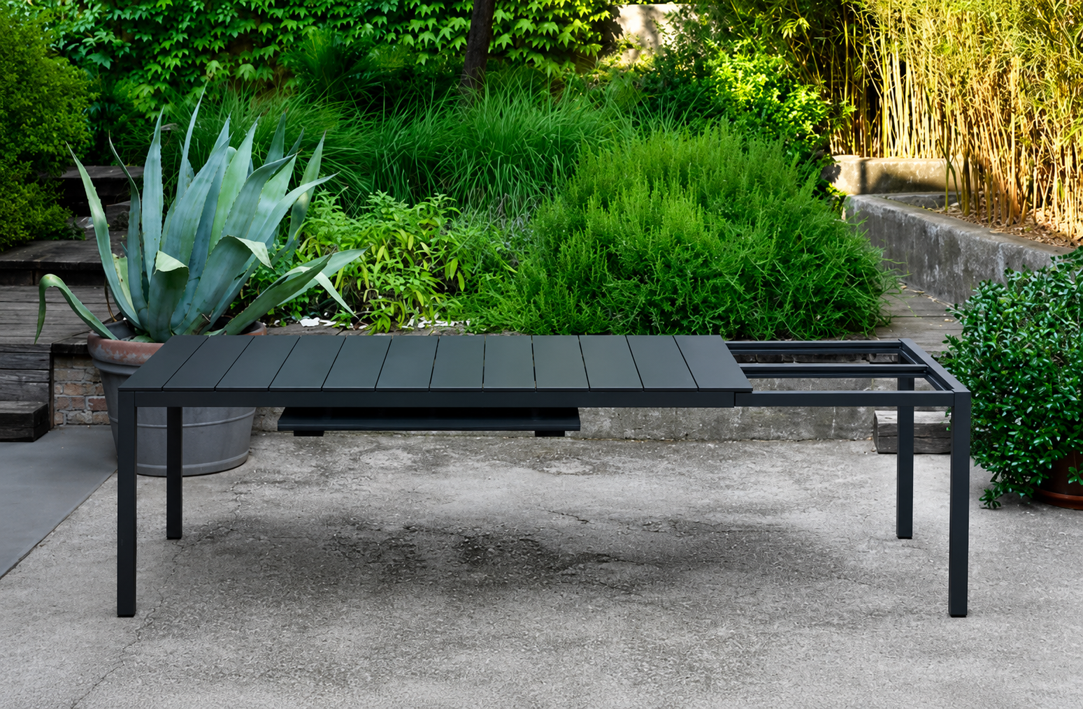 MESA DE EXTERIOR RIO 140 X 85 EXTENSIBLE A 210 CM - Imagen 2