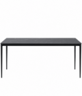 MESA FIJA ARYA 160 PORCELANICO NEGRO
