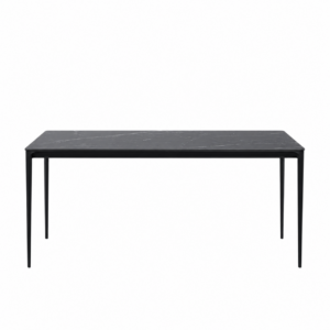 MESA FIJA ARYA 160 PORCELANICO NEGRO