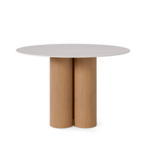 MESA FIJA TRACY 120 TRAVERTINO ROBLE