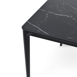 MESA FIJA ARYA 160 PORCELANICO NEGRO