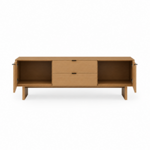 MUEBLE T.V TULSA PATAS DE MADERA
